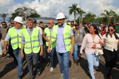 Em Novo Aripuanã, governador Wilson Lima destina mais de R$ 13 milhões em investimentos para infraestrutura e vistoria obras do aeroporto
