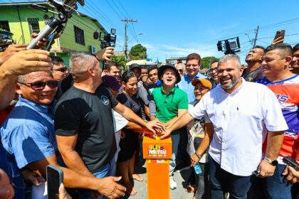 David Almeida dá início ao mutirão no Colônia Antônio Aleixo