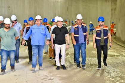 David Almeida apresenta obras do complexo viário Rei Pelé