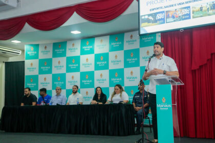 Prefeitura de Manaus lança programa ‘Jogo Limpo’ para combater o uso de drogas no esporte comunitário