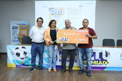 Entrega de prêmios do quarto sorteio do ano do ‘IPTU Premiado’