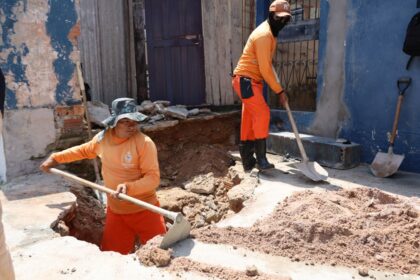 Prefeitura de Manaus realiza recuperação de rede de drenagem no bairro Coroado
