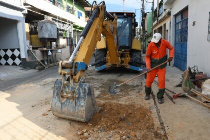 Prefeitura de Manaus realiza obra emergencial de drenagem no bairro Coroado