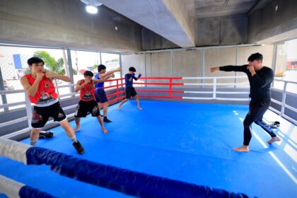 Boxe sob o viaduto Rei Pelé é gratuito