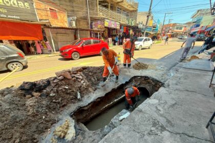 Comerciantes do bairro Compensa destacam melhorias após obras de drenagem executadas pela Prefeitura de Manaus