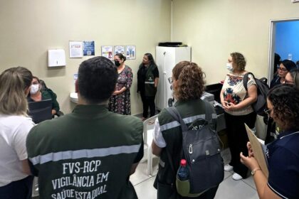 FVS-RCP realiza visitas técnicas para fortalecer vigilância de vírus respiratórios no estado