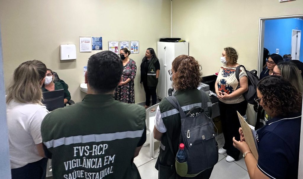 FVS-RCP realiza visitas técnicas para fortalecer vigilância de vírus respiratórios no estado