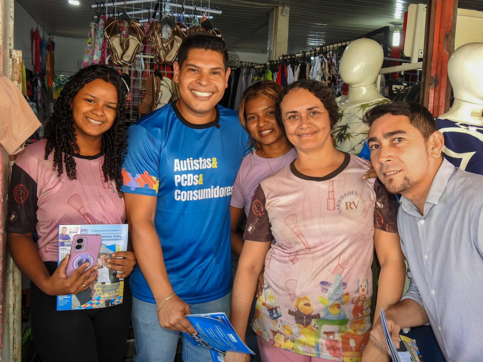 Mário César Filho realiza caminhada de prestação de contas no União da Vitória e reforça compromisso com a população da zona Oeste