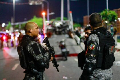Forças de Segurança mobilizam efetivo em operação de combate a adegas irregulares na zona leste de Manaus