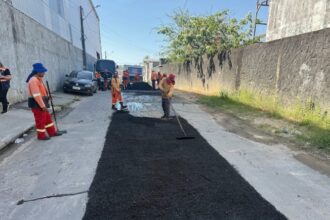 Infraestrutura viária da comunidade Bairro Novo é reforçada