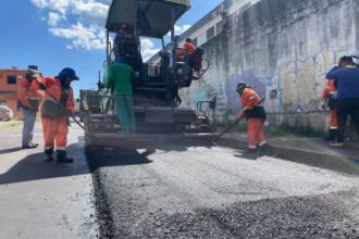 Manutenção viária e melhora mobilidade urbana no bairro Alvorada