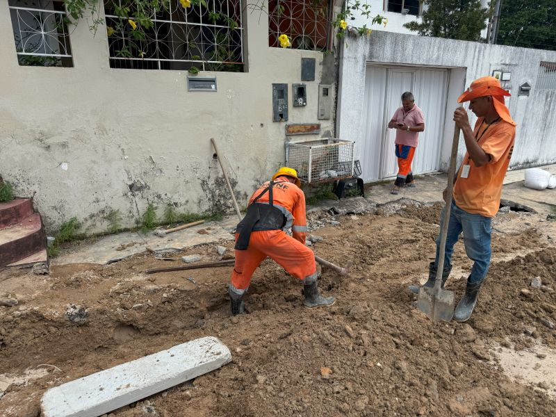Prefeitura conclui serviços de drenagem profunda e inicia urbanização no bairro Japiim