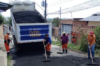 Prefeitura de Manaus avança com obras do ​‘Plano de Verão’ no bairro Tarumã