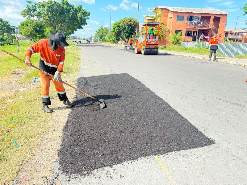 Prefeitura de Manaus realiza serviço de recuperação asfáltica e garante mais mobilidade no bairro Morro da Liberdade Prefeitura de Manaus realiza serviço de recuperação asfáltica e garante mais mobilidade no bairro Morro da Liberdade
