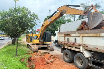 Prefeitura reestrutura avenida do Turismo com obras de alargamento e recapeamento