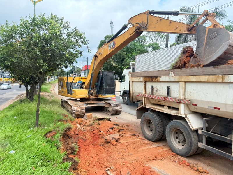 Prefeitura reestrutura avenida do Turismo com obras de alargamento e recapeamento