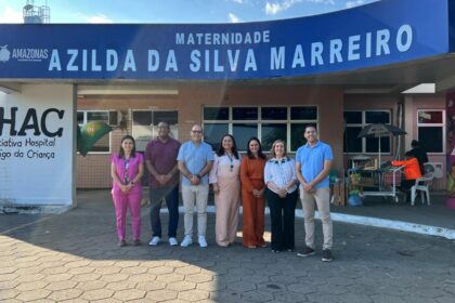 Professora Jacqueline visita maternidade em Manaus e reforça compromisso com a saúde da mulher