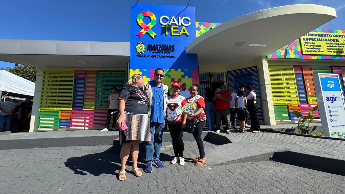 Raiff Matos reforça compromisso com a inclusão durante inauguração do Caic TEA em Manaus