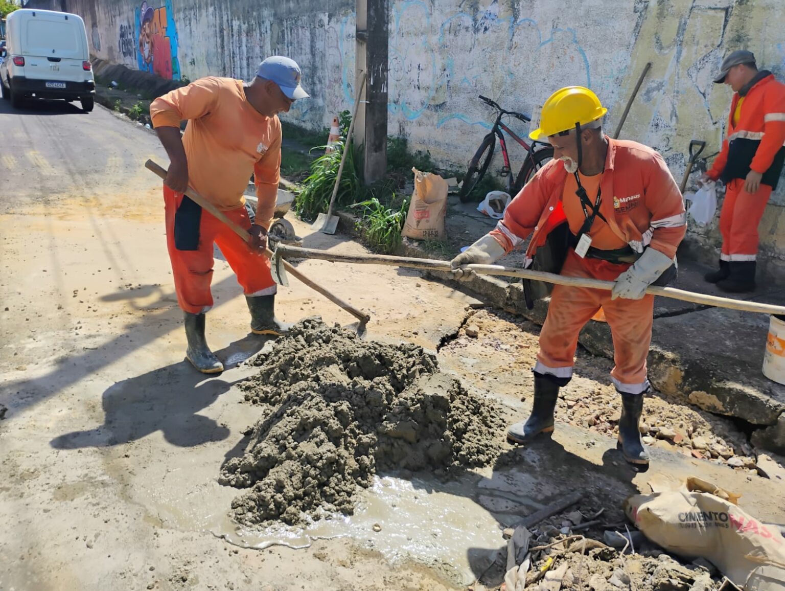 Melhorias no Alvorada 1 com a recuperação da rede de drenagem