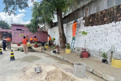Prefeitura revitaliza espaço urbano no bairro Santa Etelvina