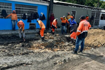 Sérgio Baré garante pavimentação de rua na zona Norte de Manaus