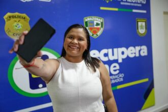 RecuperaFone: Aparelho furtado em Manaus é recuperado no interior por meio do programa estadual