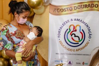 Prefeitura de Manaus inicia ‘Agosto Dourado’ com foco no apoio sustentável à amamentação