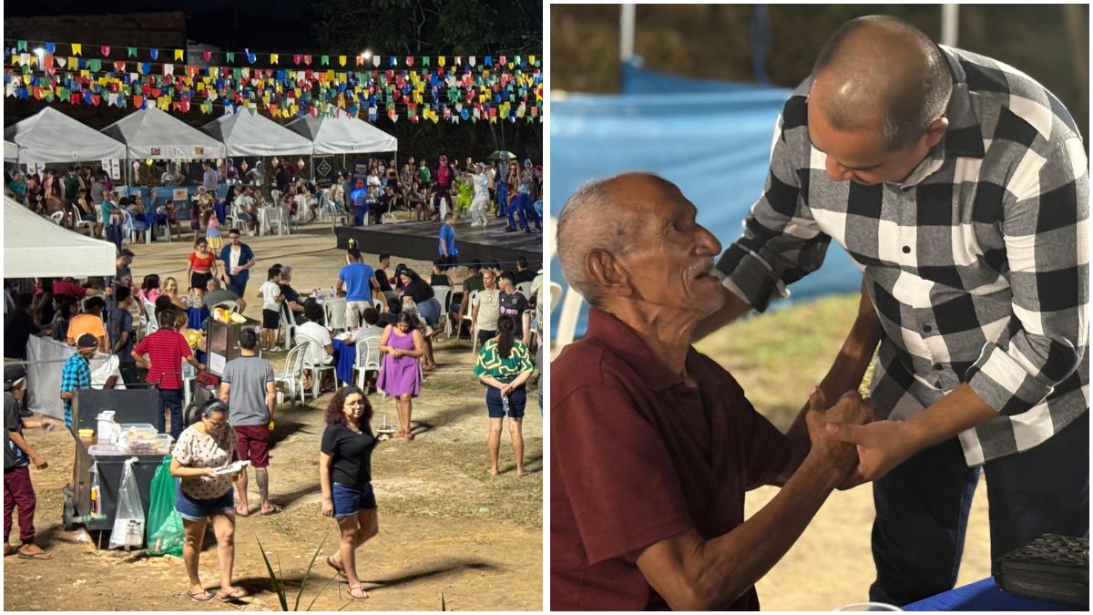 Sérgio Baré realiza 1º Arraial do Conjunto Ribeiro Júnior e reforça apoio à cultura e economia local em Manaus