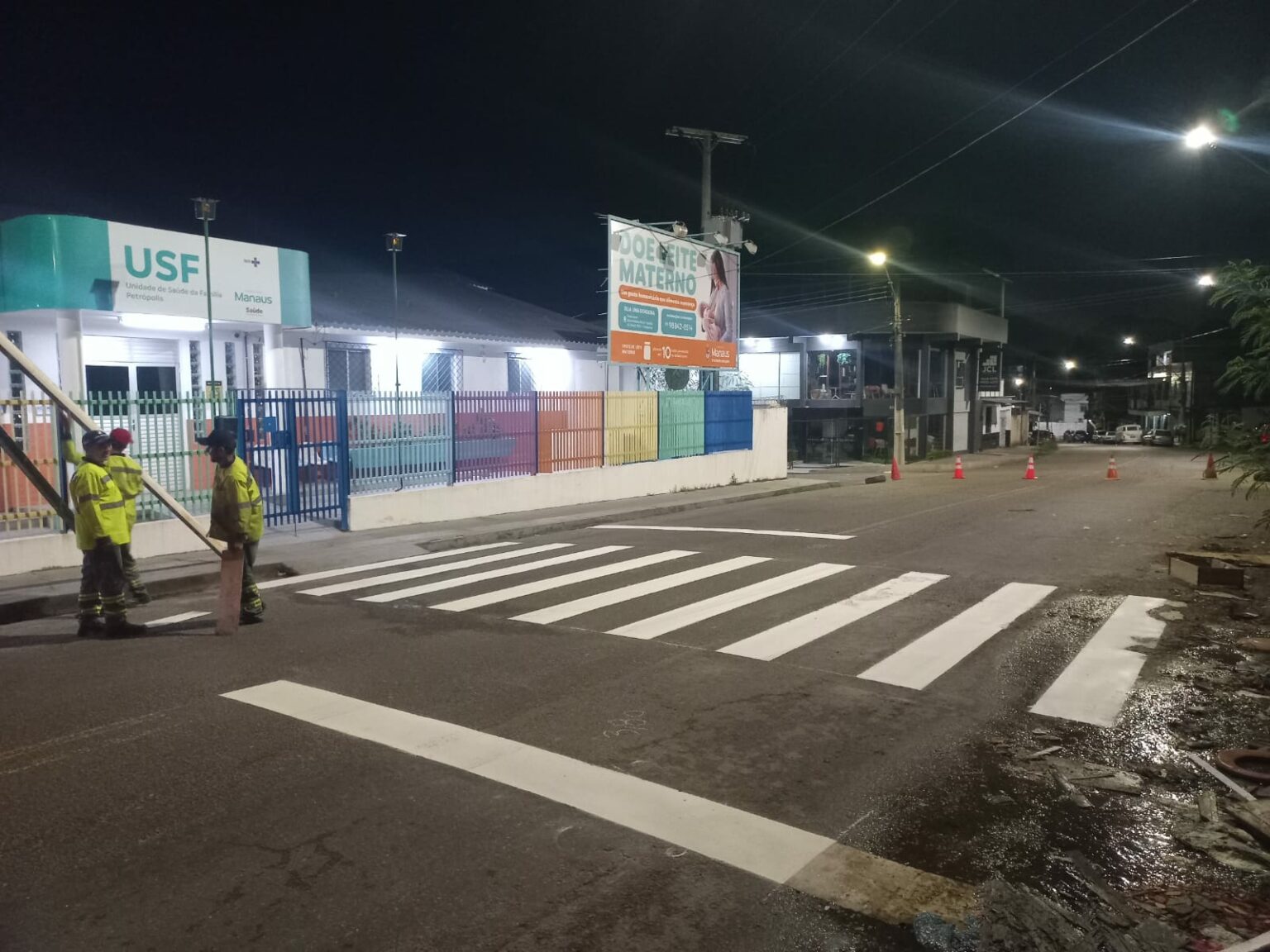Prefeitura reforça sinalização viária em diversas zonas de Manaus