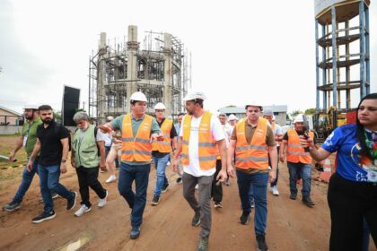 Prosai Parintins avança nas obras do novo sistema de abastecimento de água, com foco nos reservatórios