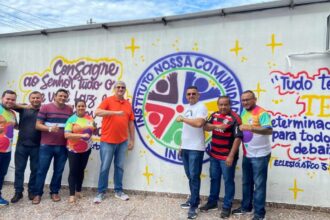 Joelson Silva visita instituto que promove inclusão social na zona Norte de Manaus