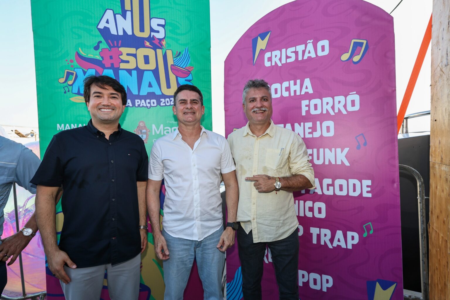 Prefeito David Almeida lança o ‘#SouManaus Passo a Paço 2025’ e celebra 10 anos do maior festival cultural gratuito do Brasil
