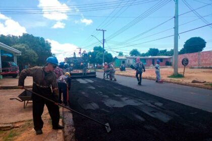 Seinfra avança com a pavimentação do sistema viário de Urucurituba