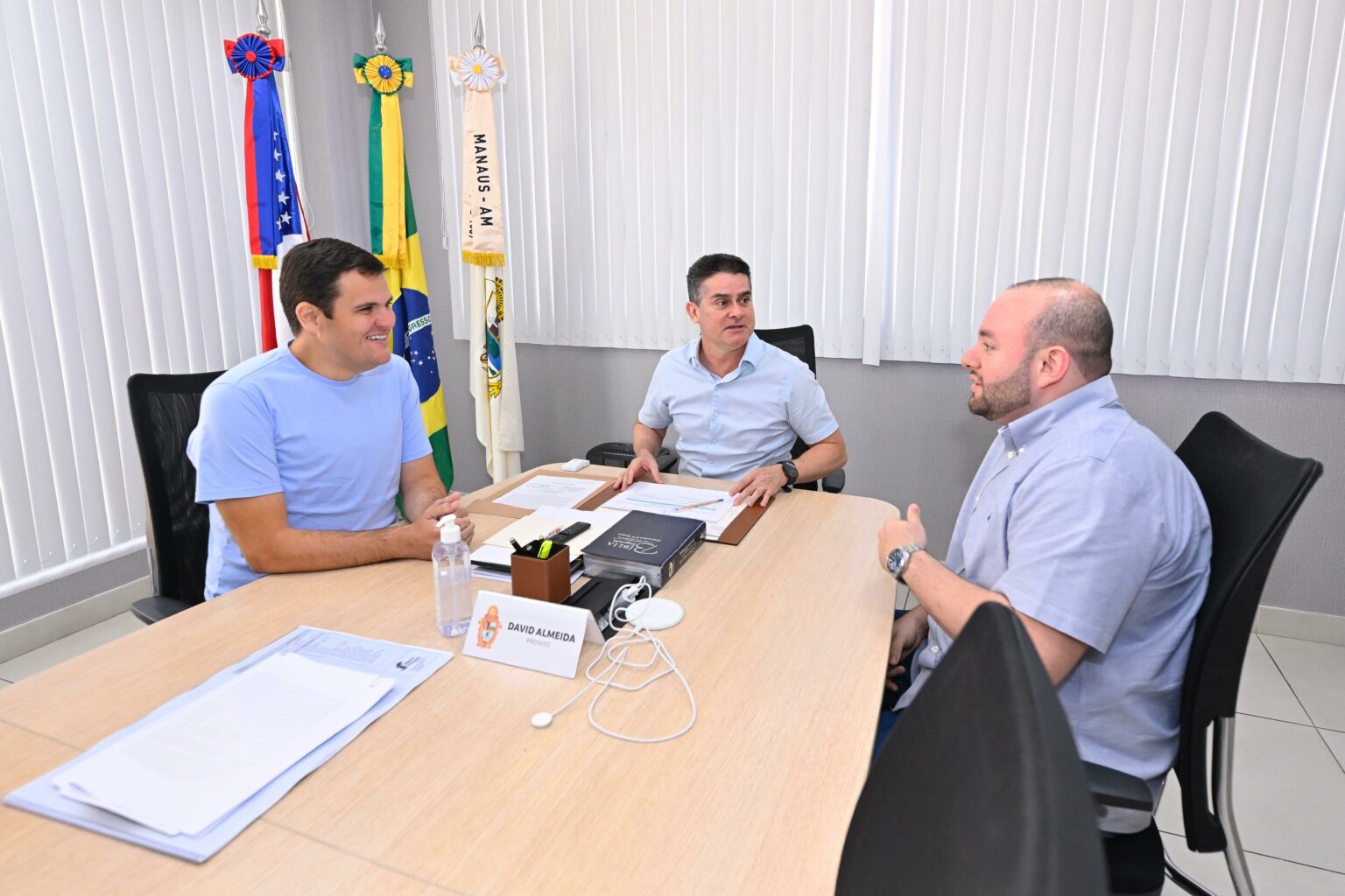 Prefeito David Almeida anuncia emenda de R$ 12 milhões para a reestruturação da Fundação Dr. Thomas