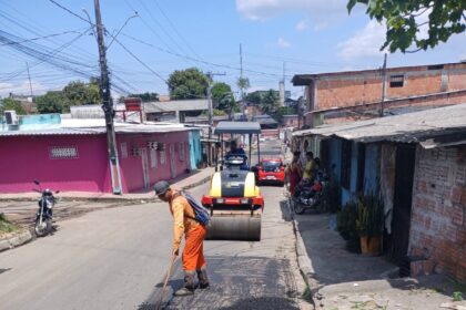 Prefeitura intensifica recuperação viária no bairro Jorge Teixeira