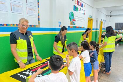 PMM leva educação ambiental e de trânsito à Escola municipal