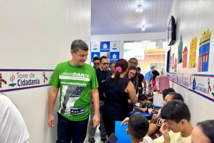 Comandante Dan realiza ação de saúde e cidadania em Manaquiri