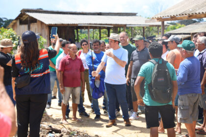 Prefeito em exercício Renato Junior anuncia novas obras em ramal