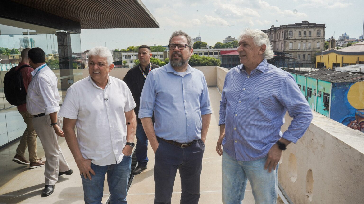 Prefeitura recebe analistas da Finep para avaliação do projeto do Distrito de Inovação da Ilha de São Vicente