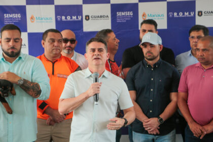 Prefeito David Almeida inaugura maior base da Guarda Municipal
