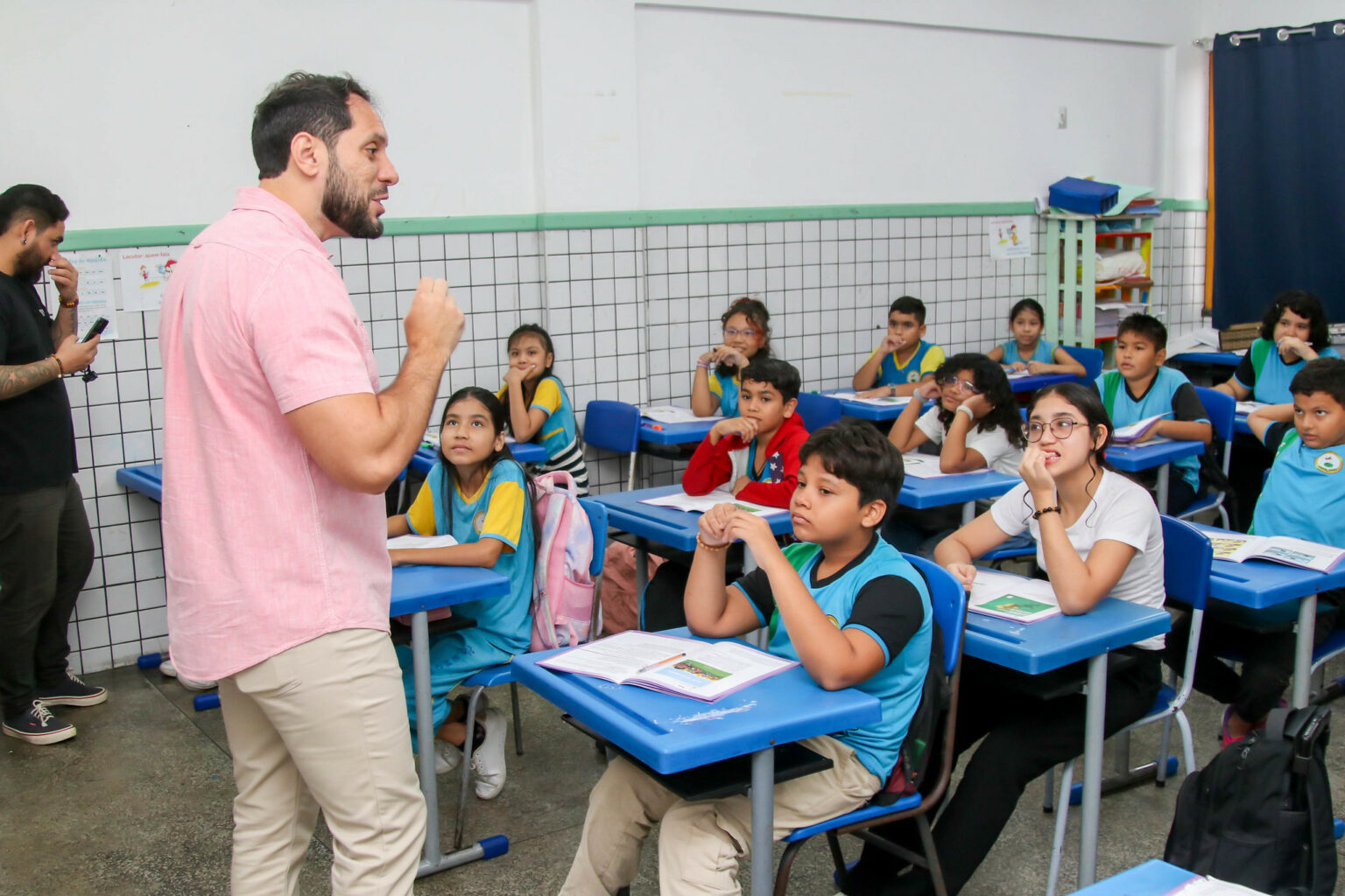 Estudantes participam do 7º Simulado ‘Pró-Saeb’ nas escolas