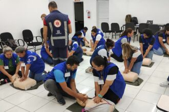 Agentes de saúde da Prefeitura de Manaus participam de curso de capacitação em primeiros socorros