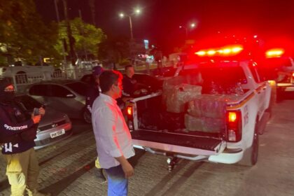 Fiscalização do Detran-AM auxilia PC-AM na apreensão 580 tabletes de entorpecentes durante ação na zona centro-oeste