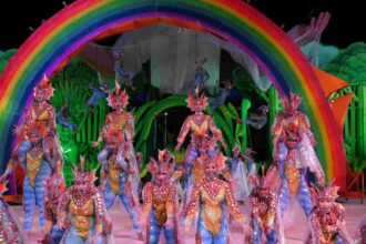 Cores, tecnologia e resistência marcam espetáculo da Ciranda Tradicional em Manacapuru