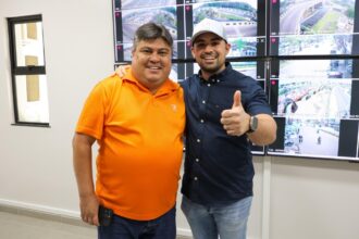 Presidente David Reis participa de inauguração da maior base da Guarda Municipal na zona Leste de Manaus