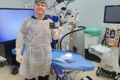 Manaus sedia primeira implantação da lente intraocular GALAXY no Brasil: biomimética, IA e precisão submilimétrica