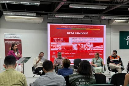 FVS-RCP promove oficina estratégica para resposta à estiagem e planejamento de ações na saúde pública do Amazonas
