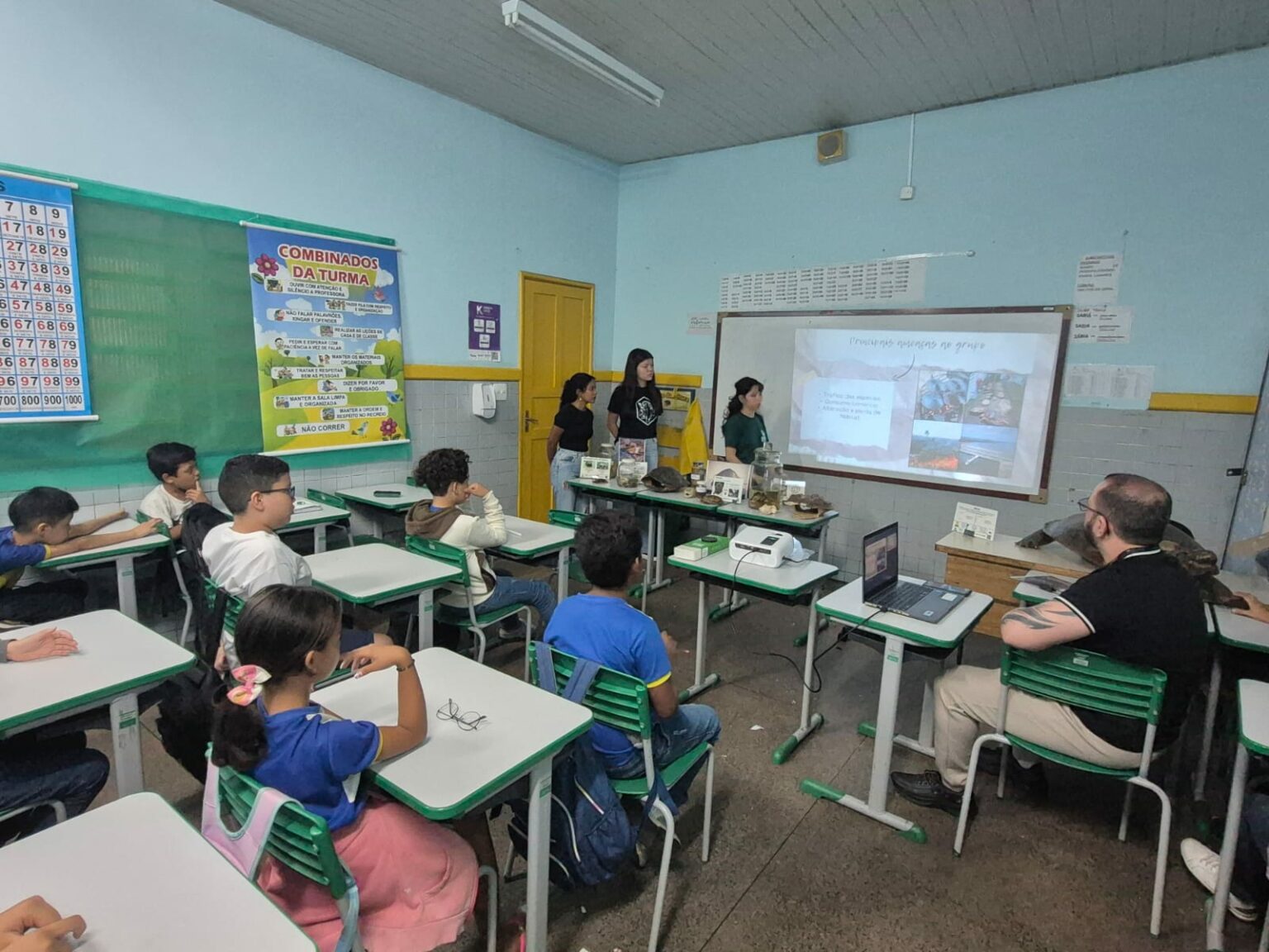 Escola municipal recebe 11ª edição do projeto socioambiental ‘Oca vai à Escola’