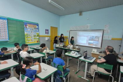 Escola municipal recebe 11ª edição do projeto socioambiental ‘Oca vai à Escola’
