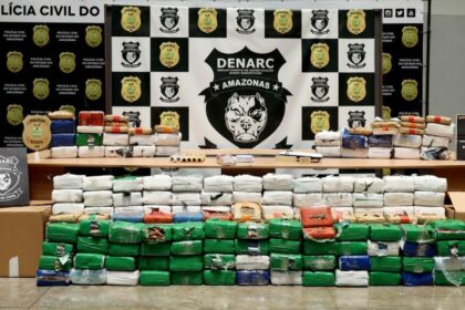 Cerca de 300 quilos de skunk avaliados em R$ 6 milhões são interceptados pela PC-AM antes de chegar à Europa